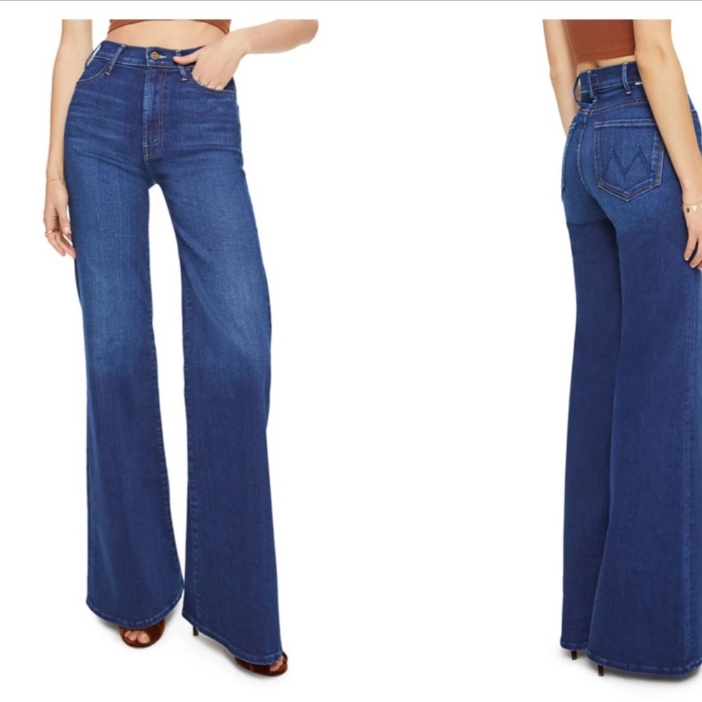 NWT MOTHER THE HUSTLER ROLLER
HEEL JEAN in Small Pleasures Size 27